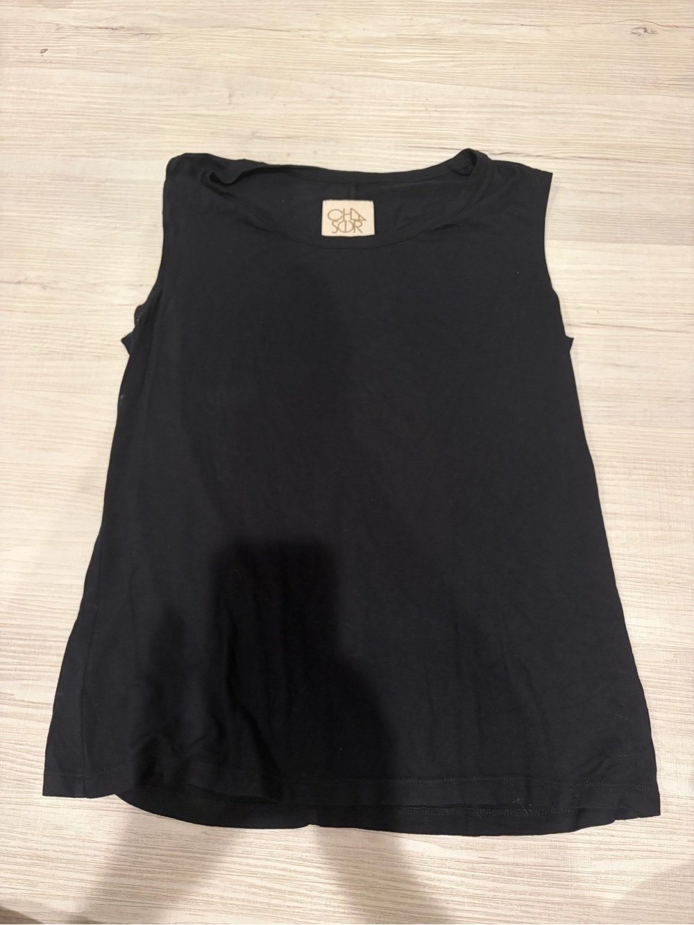 Chaser Black Sleeveless Women's Tank Top